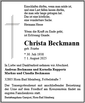 Christa Beckmann