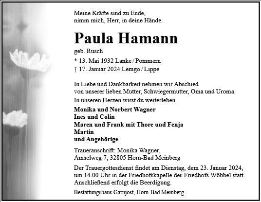 Paula Hamann