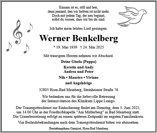 Werner Benkelberg