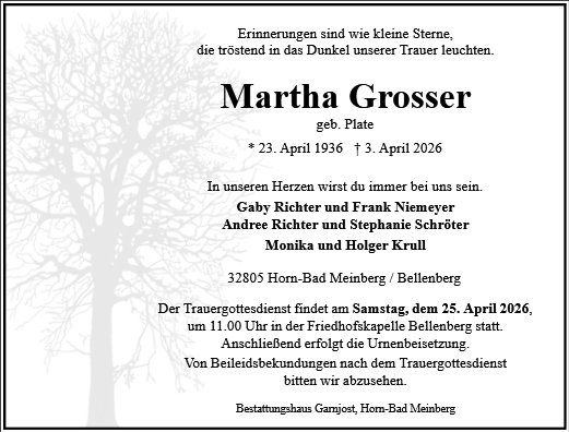 Martha Grosser