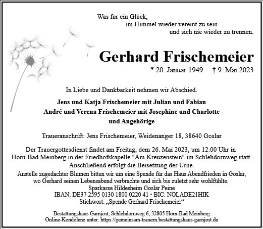 Gerhard Frischemeier