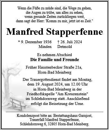 Manfred Stapperfenne