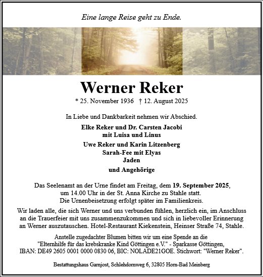 Werner Reker