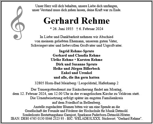 Gerhard Rehme