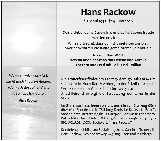 Hans Rackow