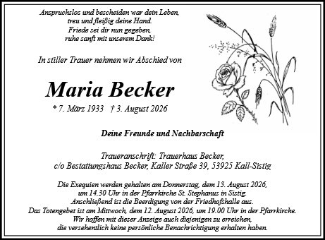 Maria Becker