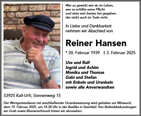 Reiner Hansen