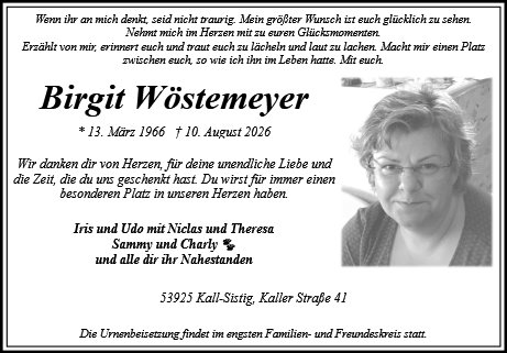 Birgit Wöstemeyer