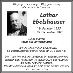 Lothar Ebelshäuser