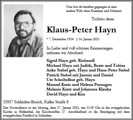 Klaus-Peter Hayn