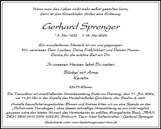 Gerhard Sprenger