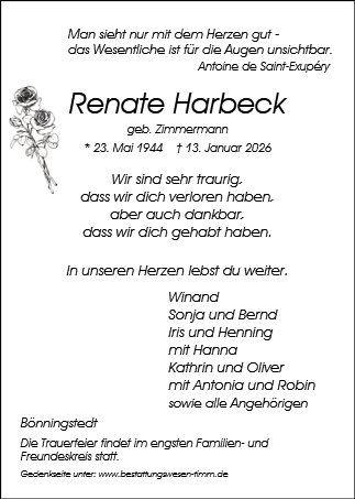 Renate Harbeck