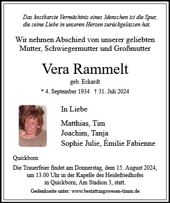 Vera Rammelt