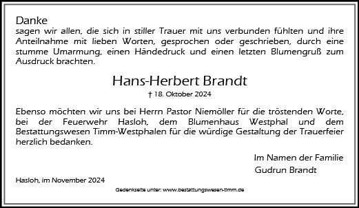 Hans-Herbert Brandt