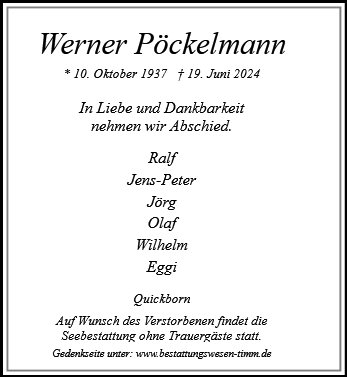 Werner Pöckelmann