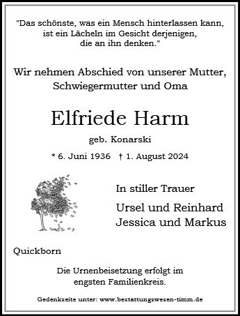 Elfriede Harm