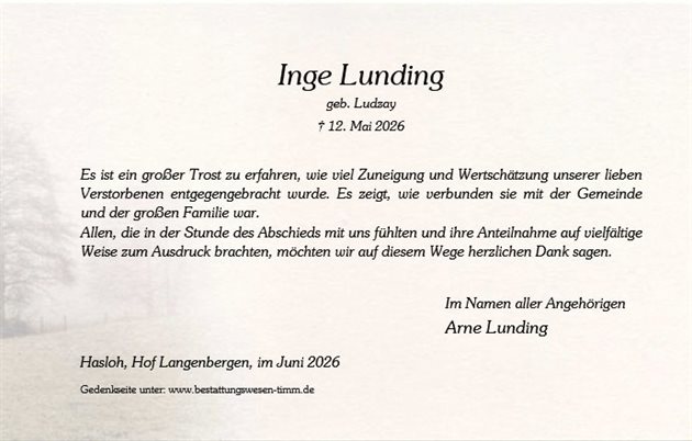 Inge Lunding