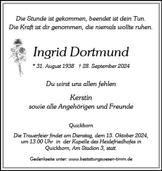 Ingrid Dortmund