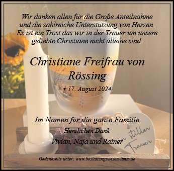 Christiane Freifrau von Rössing