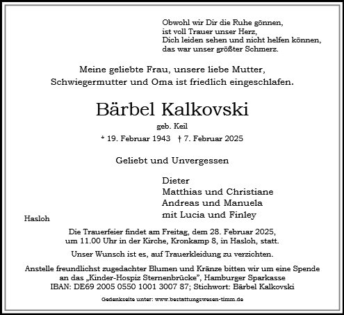 Bärbel Kalkovski