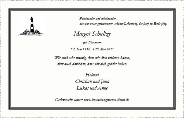 Margot Schultze