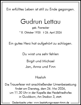 Gudrun Lettau
