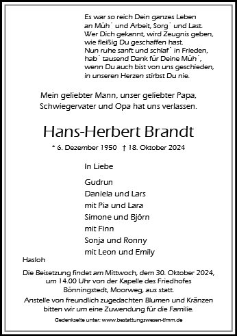 Hans-Herbert Brandt