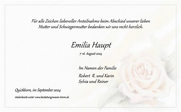 Emilia Haupt