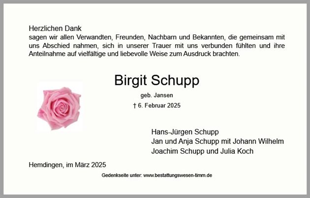 Birgit Schupp