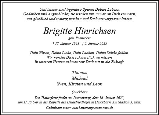 Brigitte Hinrichsen