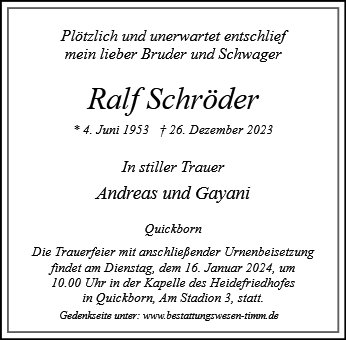 Ralf Schröder