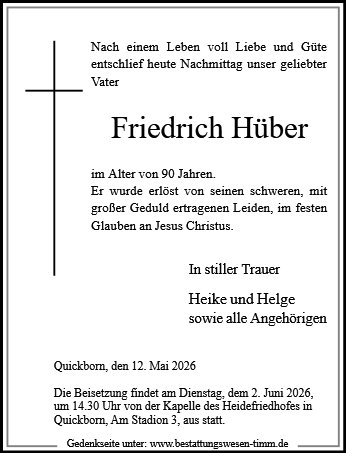 Friedrich Hüber