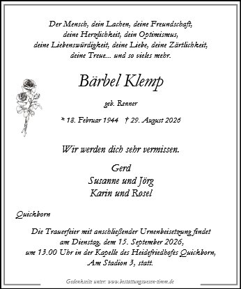 Bärbel Klemp