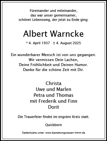Albert Warncke