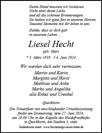 Liesel Hecht