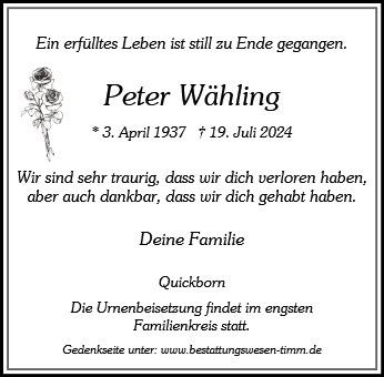 Peter Wähling