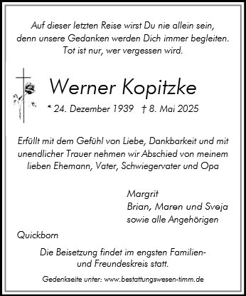 Werner Kopitzke