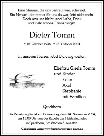 Dieter Tomm