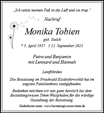 Monika Tobien