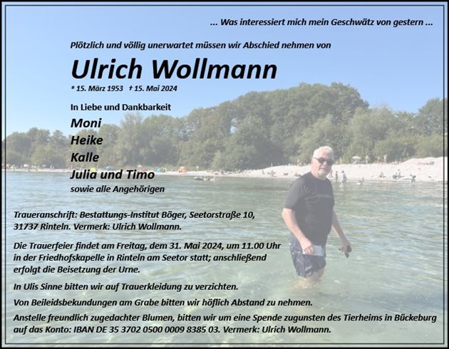 Ulrich Wollmann