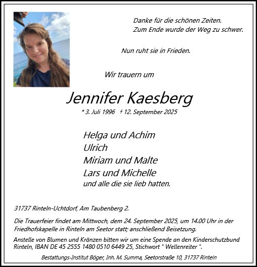 Jennifer Kaesberg