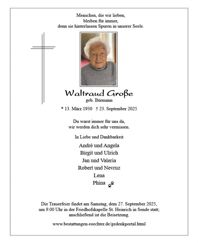 Waltraud Große