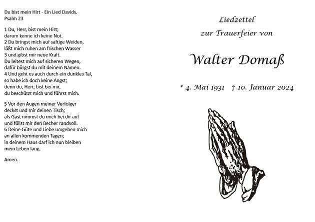 Walter Domaß