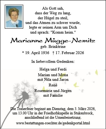 Marianne Mügge-Nemitz