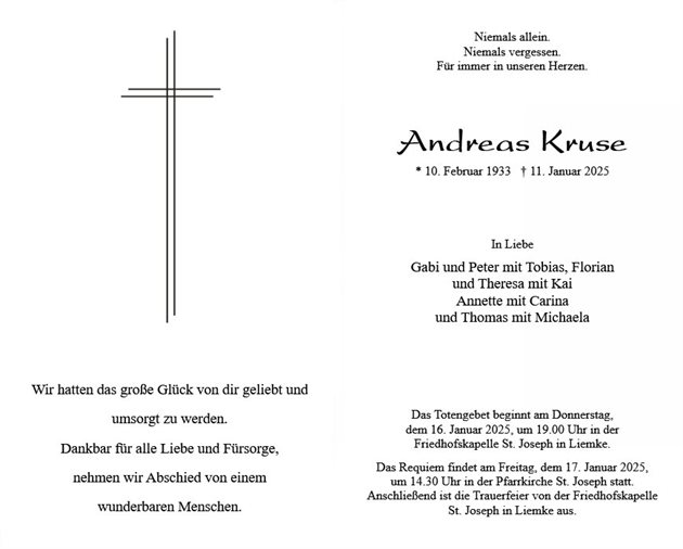 Andreas Kruse