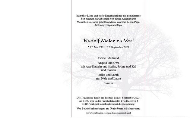 Rudolf Meier zu Verl