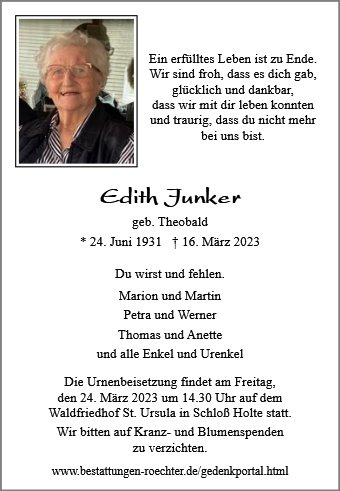 Edith Junker