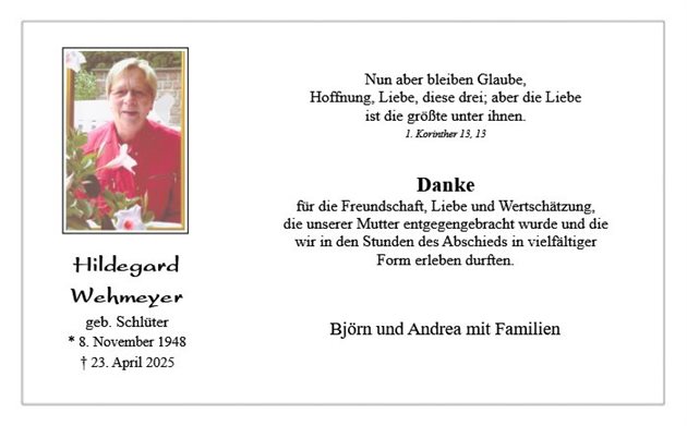 Hildegard Wehmeyer