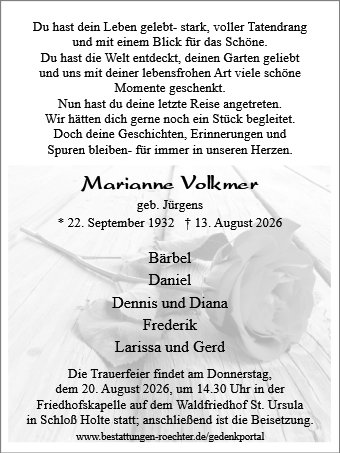 Marianne Volkmer
