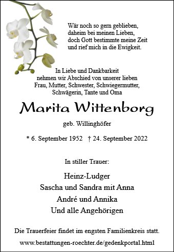 Marita Wittenborg